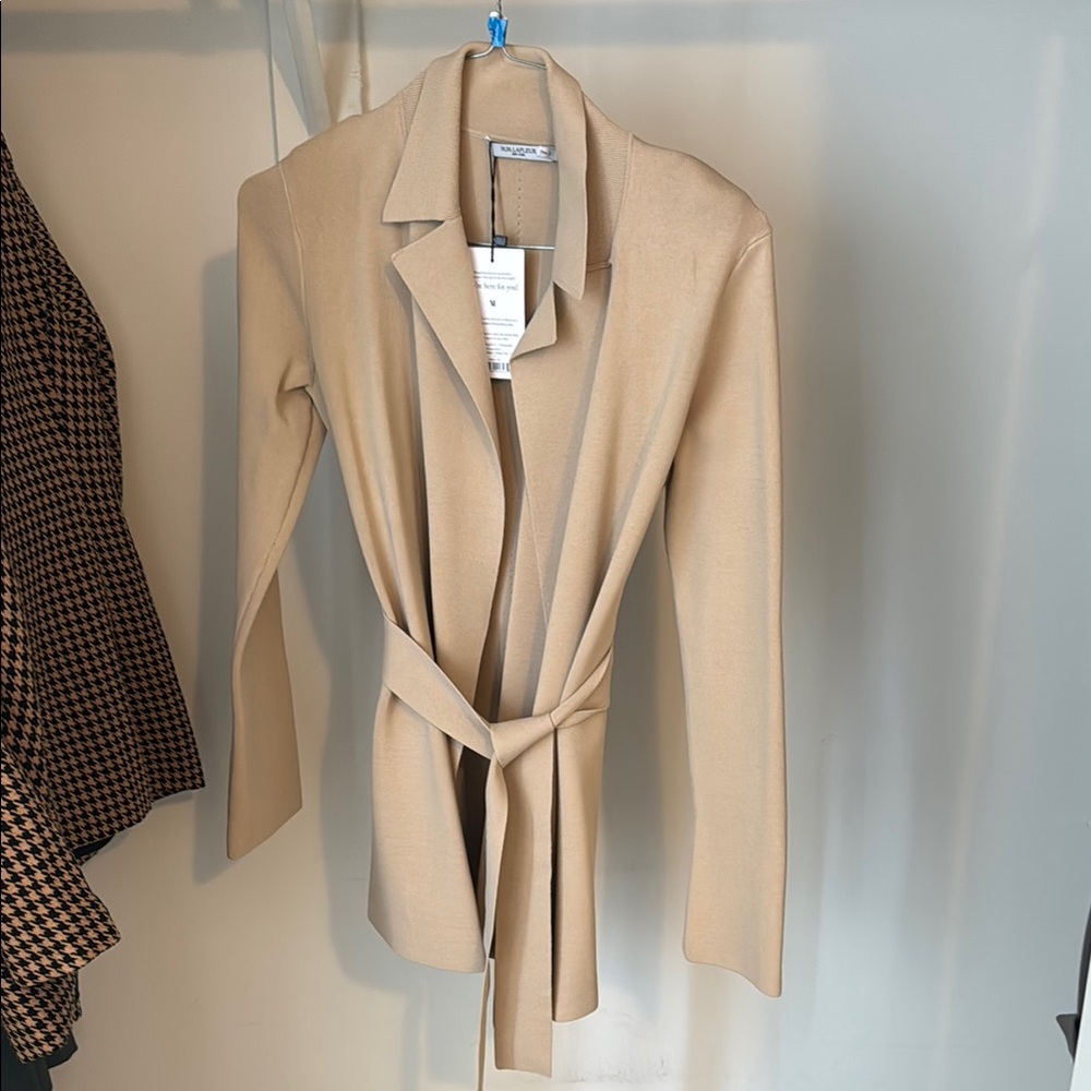 Elegant Beige Women's Coat